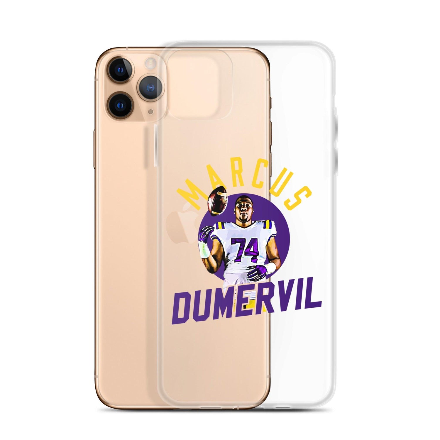 Marcus Dumervil "Game Ready" iPhone Case - Fan Arch