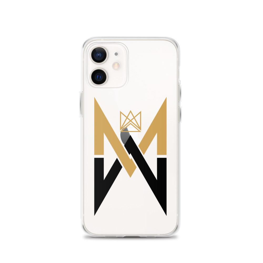 Malachi Wideman "MW" iPhone Case - Fan Arch