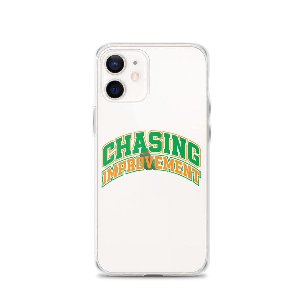 Ashton Washington "Chasing Improvement" iPhone Case - Fan Arch