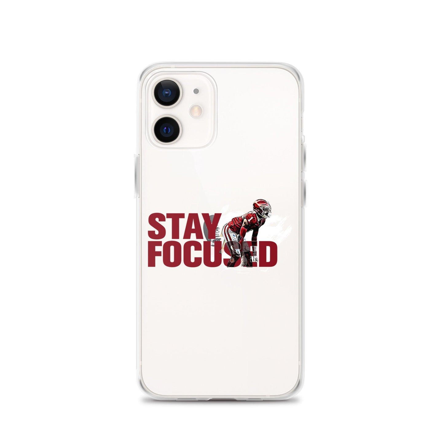 Joshua Eaton "Stay Focused" iPhone Case - Fan Arch