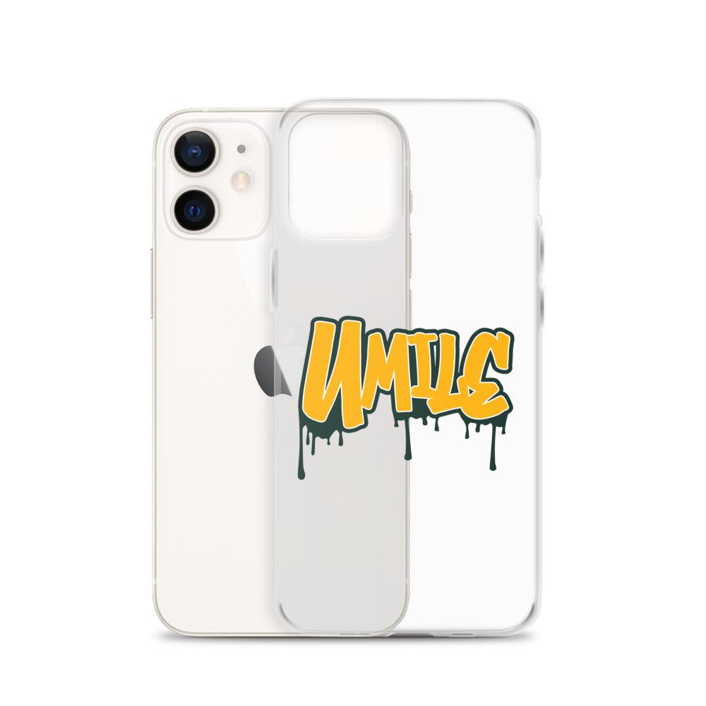 Tedarrell Slaton Jr. “UMILE” iPhone Case - Fan Arch