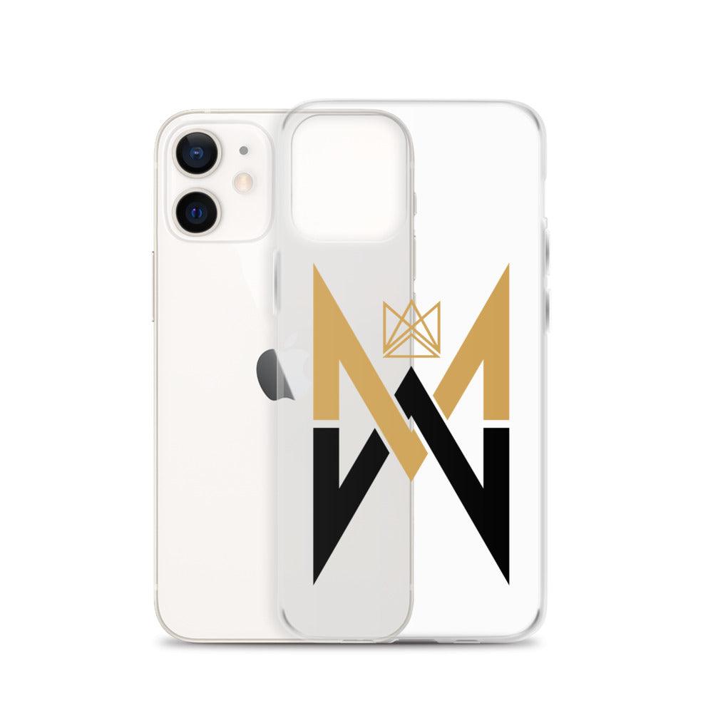 Malachi Wideman "MW" iPhone Case - Fan Arch