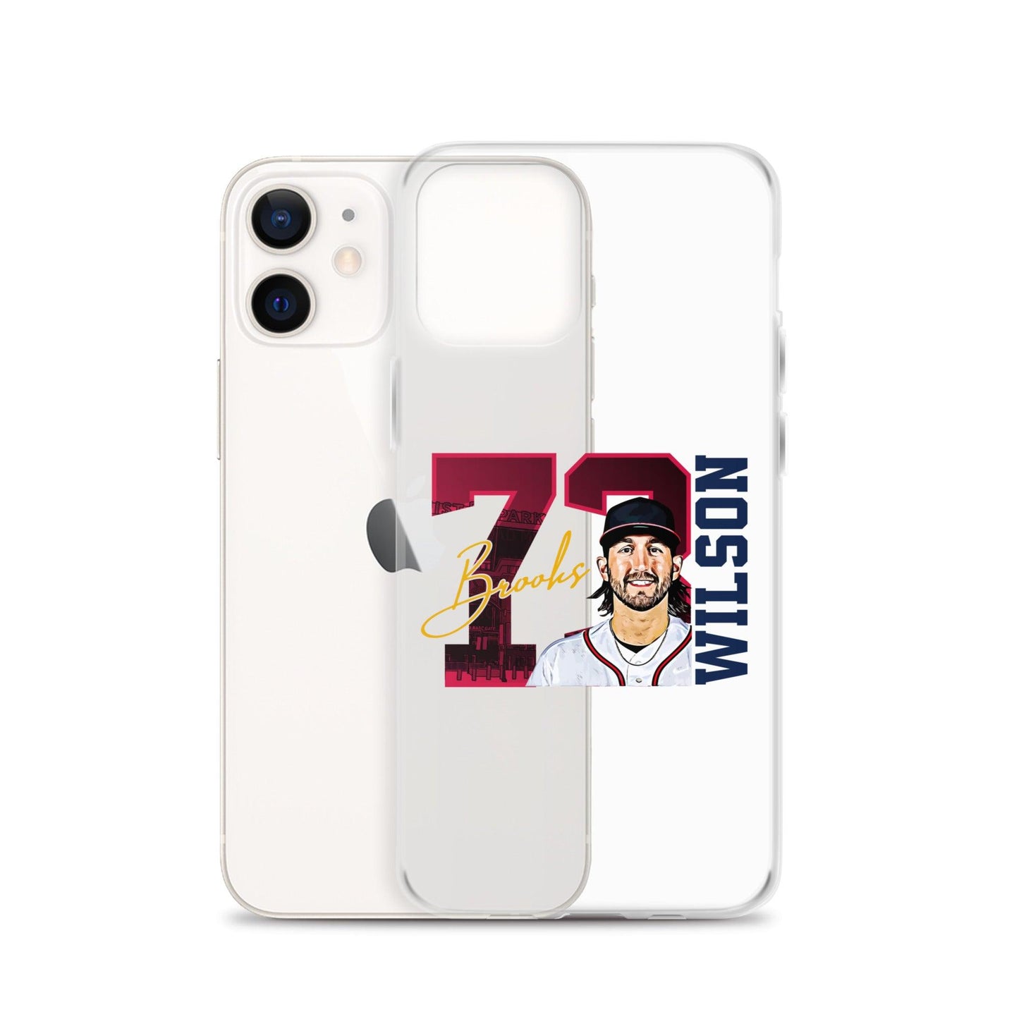 Brooks Wilson "Lineup" iPhone Case - Fan Arch