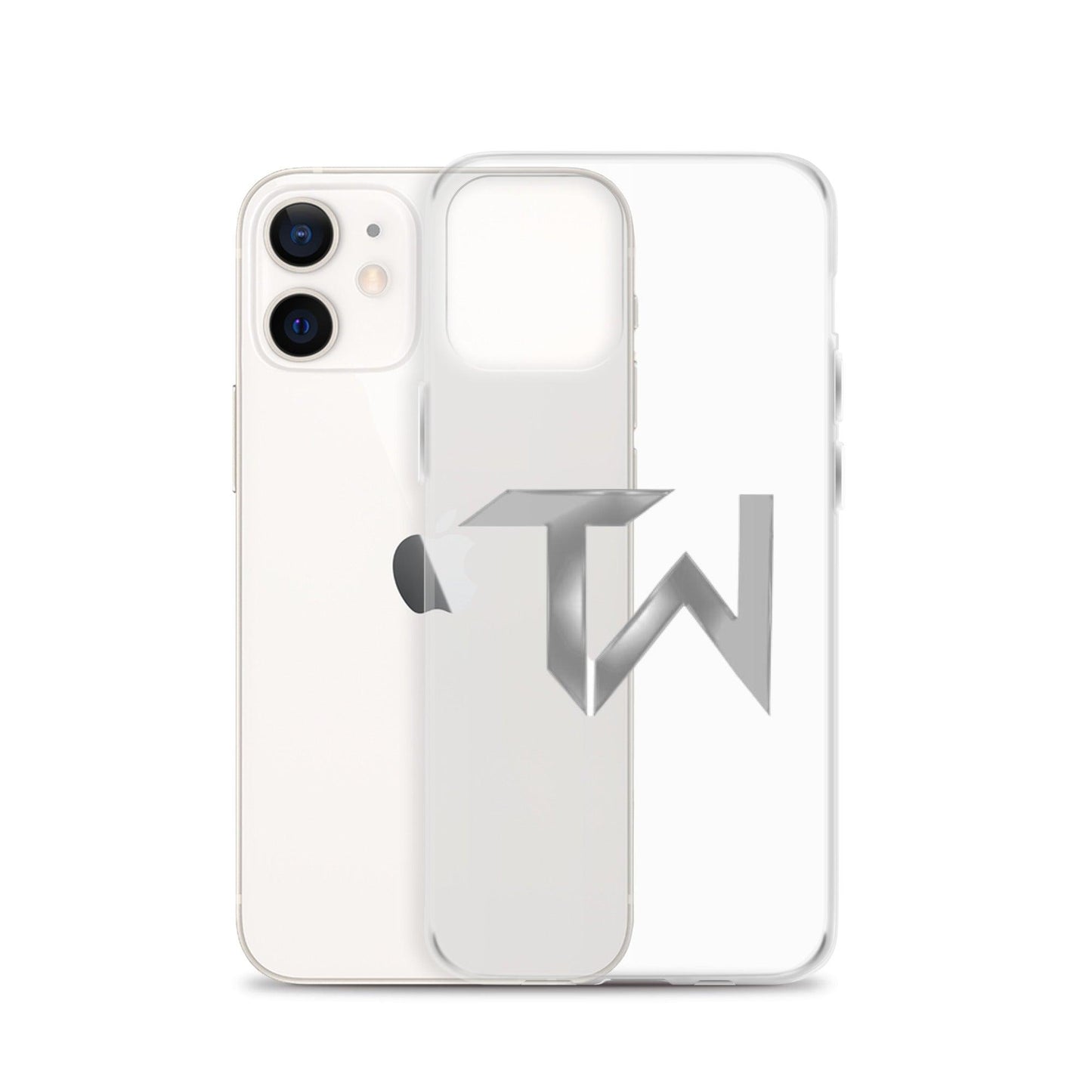 Tre White  "TW" iPhone Case - Fan Arch