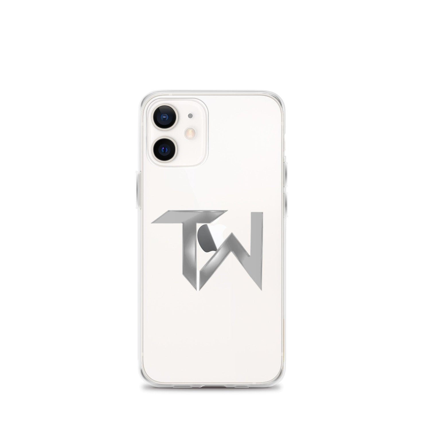 Tre White  "TW" iPhone Case - Fan Arch