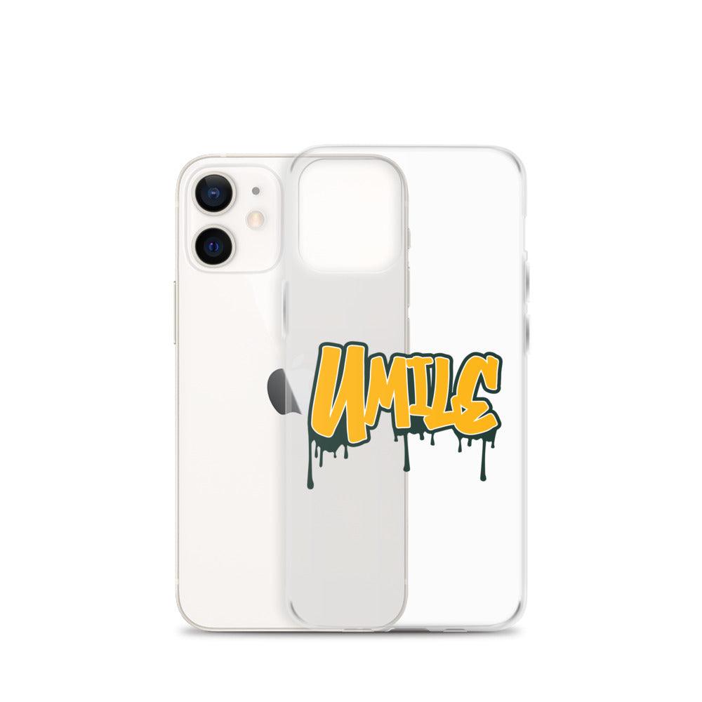 Tedarrell Slaton Jr. “UMILE” iPhone Case - Fan Arch