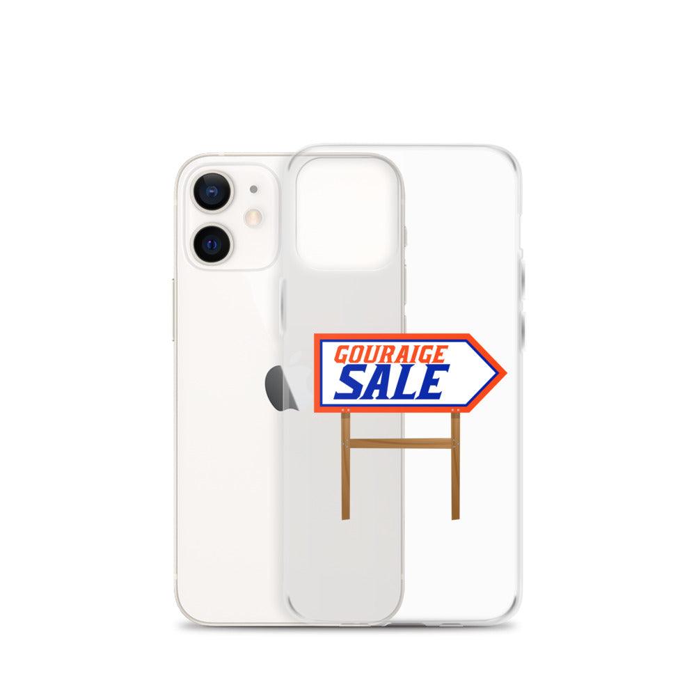 Richard Gouraige "Gouraige Sale" iPhone Case - Fan Arch