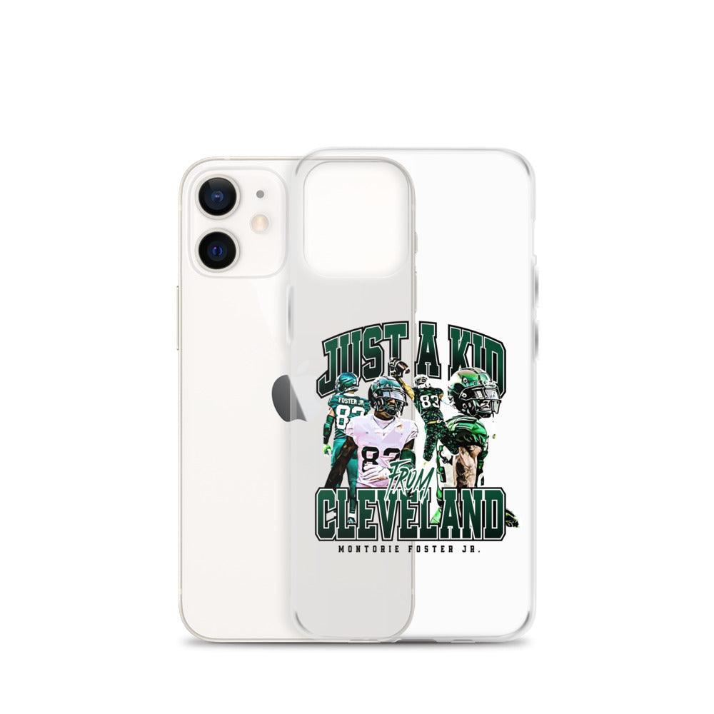 Montorie Foster Jr. “Scripted” iPhone Case - Fan Arch