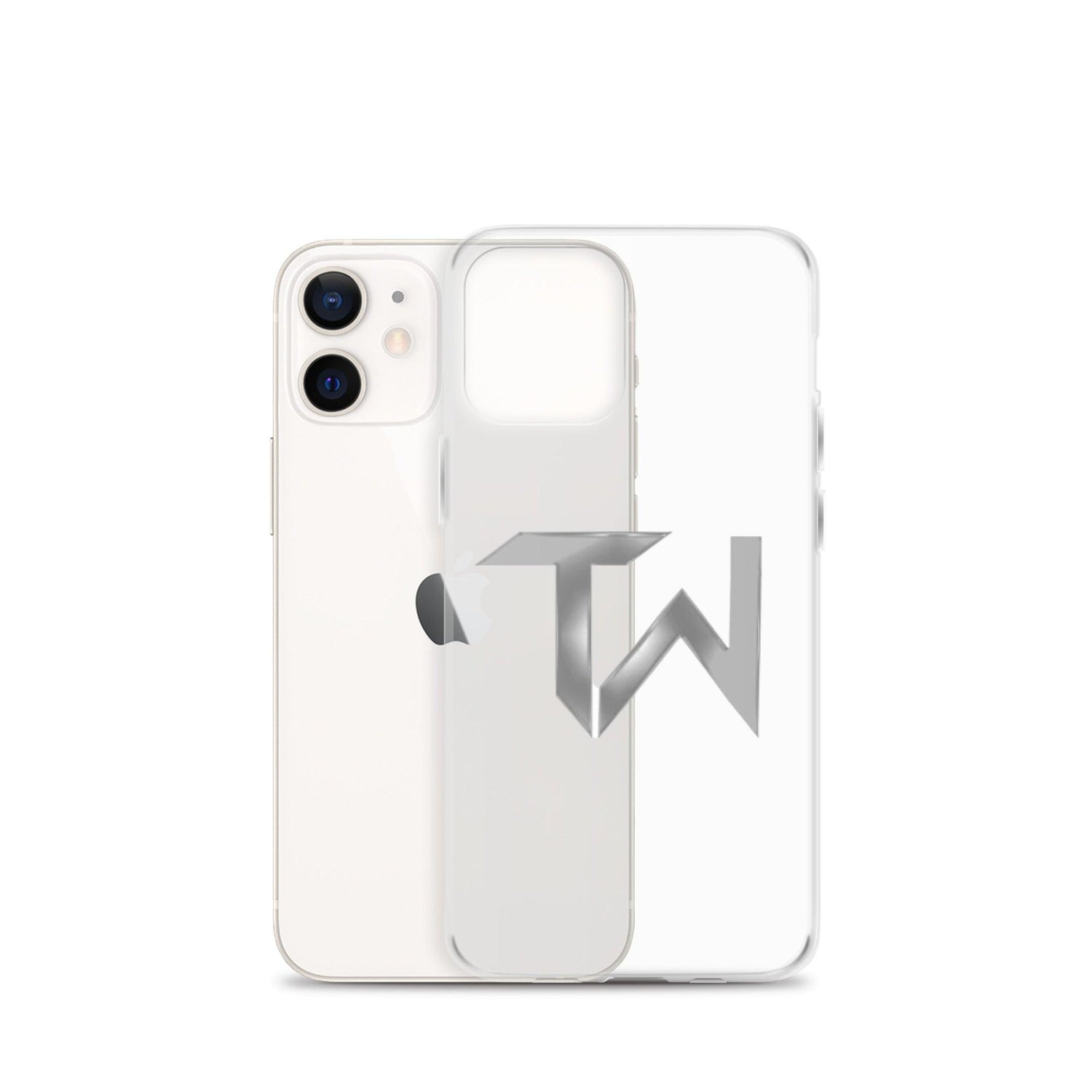 Tre White  "TW" iPhone Case - Fan Arch