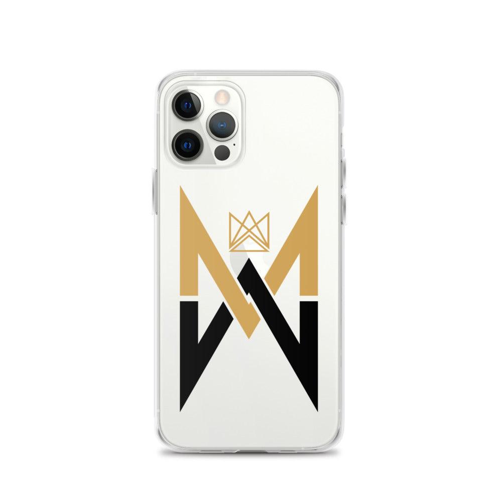 Malachi Wideman "MW" iPhone Case - Fan Arch