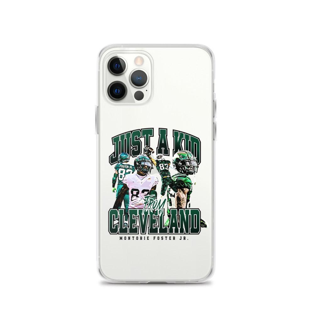 Montorie Foster Jr. “Scripted” iPhone Case - Fan Arch