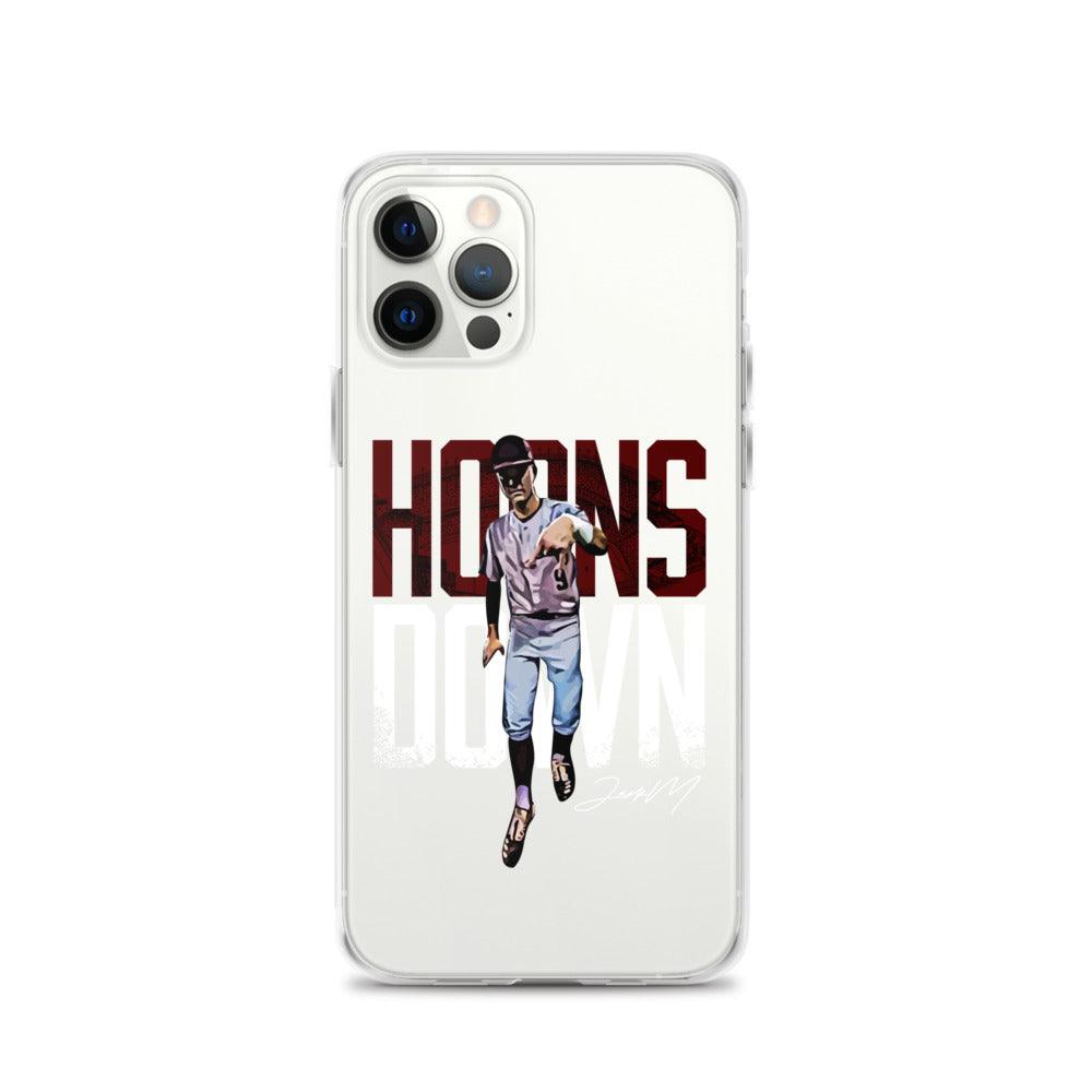 Jack Moss "Horns Down" iPhone Case - Fan Arch