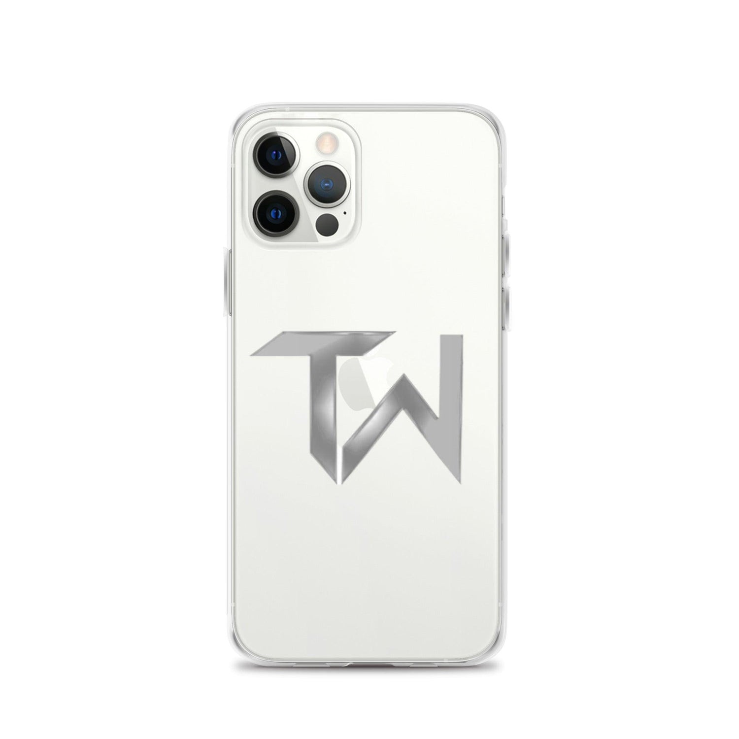 Tre White  "TW" iPhone Case - Fan Arch