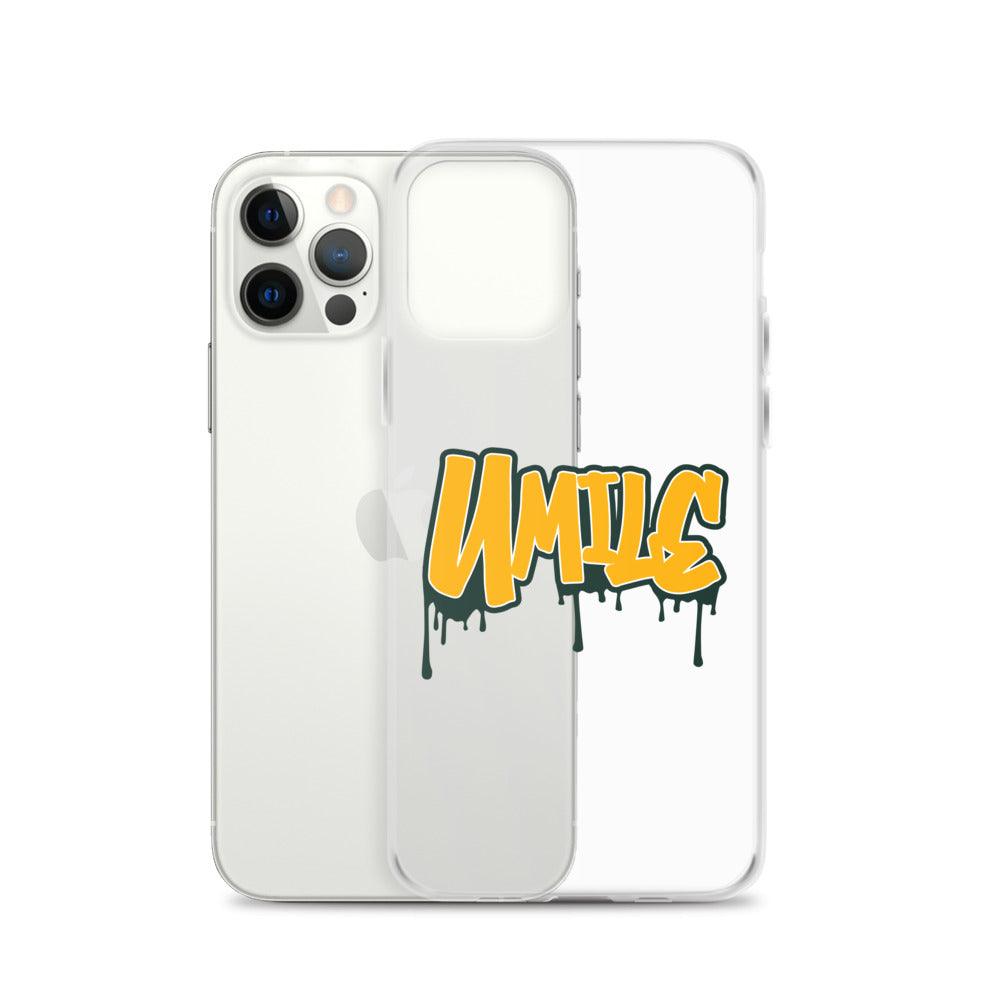 Tedarrell Slaton Jr. “UMILE” iPhone Case - Fan Arch