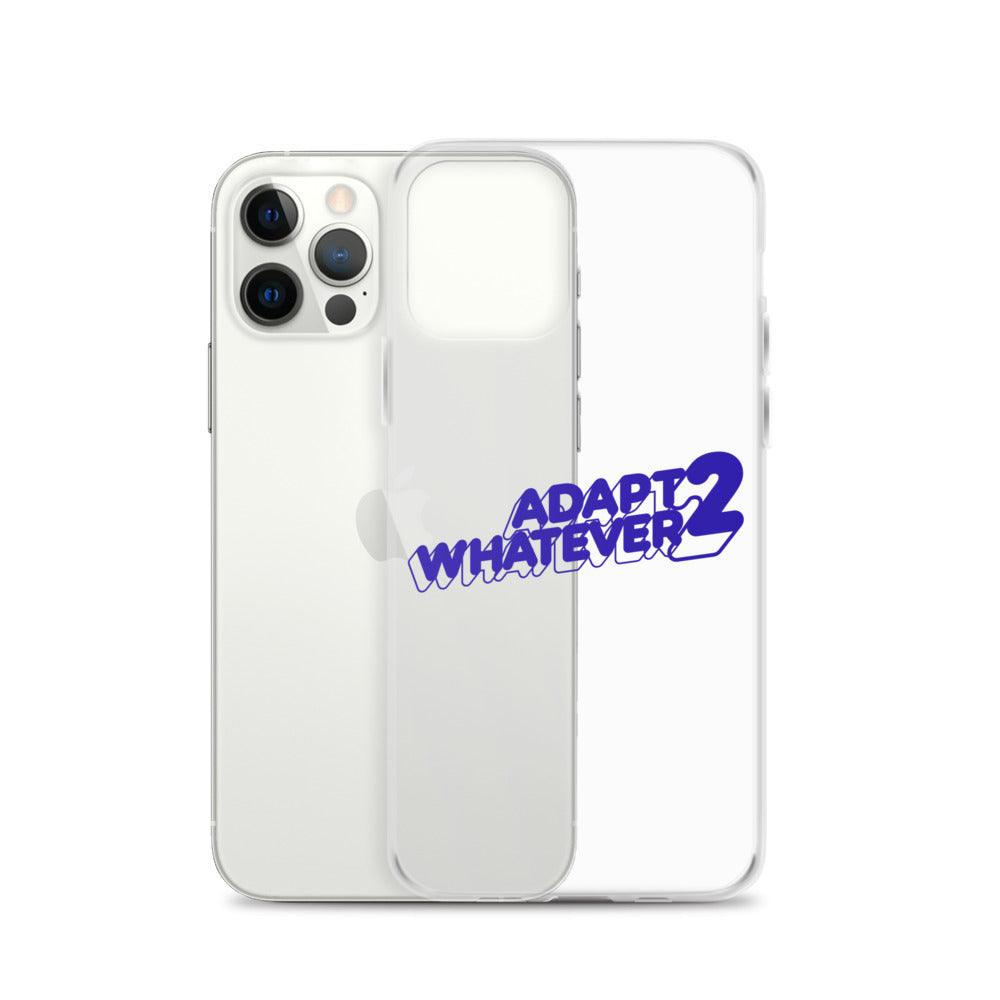 Korey Banks Jr. "Adapt 2 Whatever" iPhone Case - Fan Arch