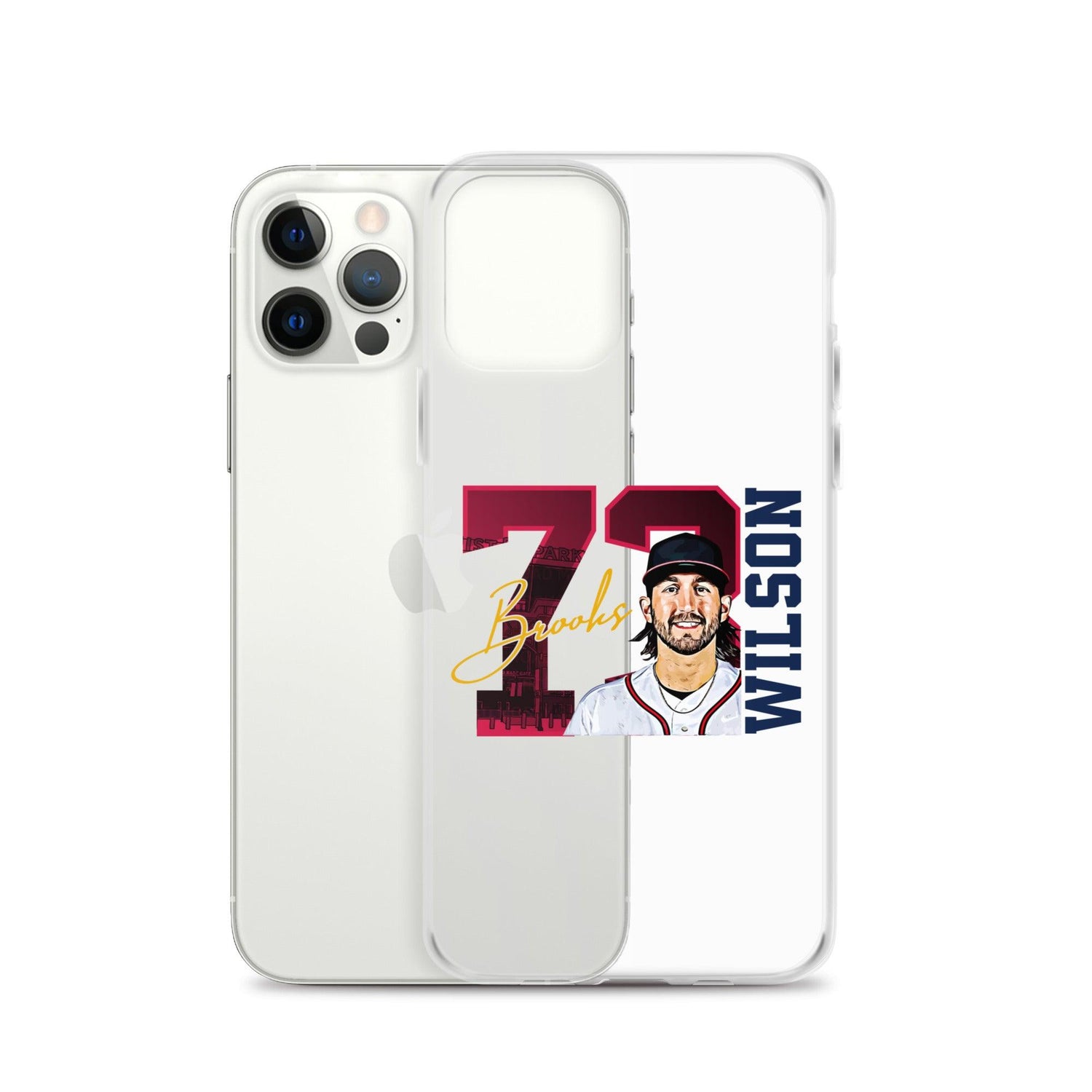 Brooks Wilson "Lineup" iPhone Case - Fan Arch