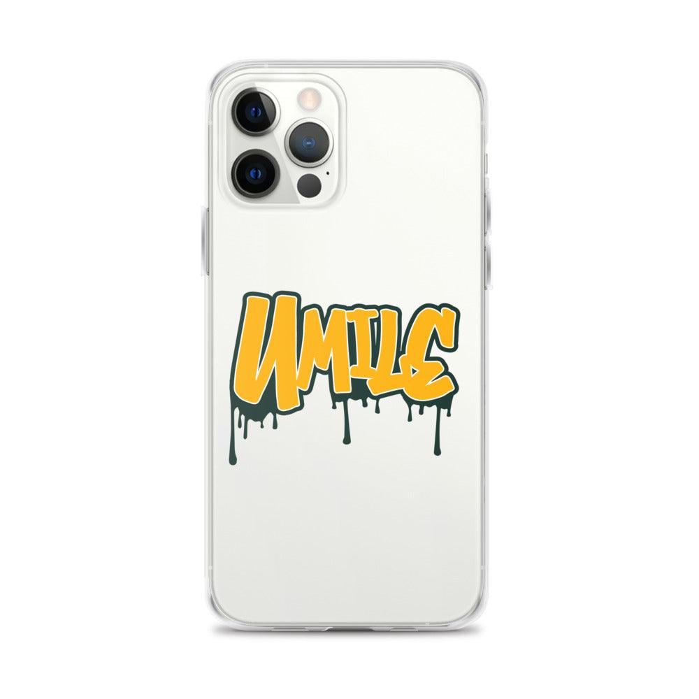 Tedarrell Slaton Jr. “UMILE” iPhone Case - Fan Arch