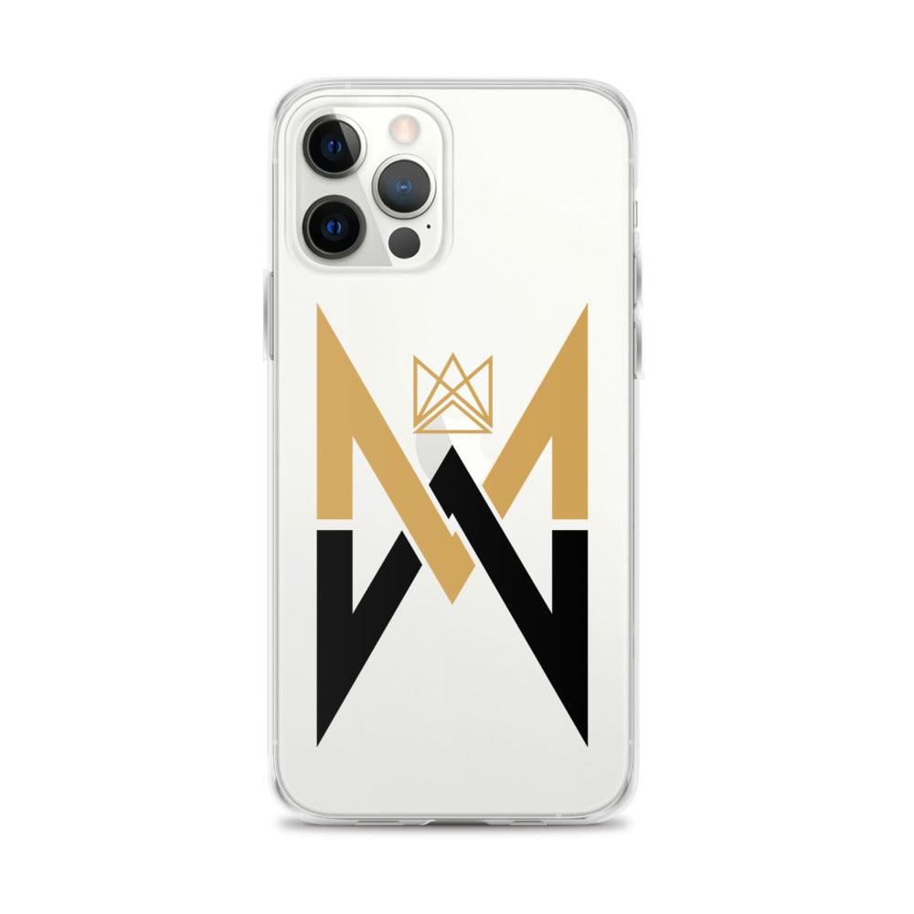 Malachi Wideman "MW" iPhone Case - Fan Arch