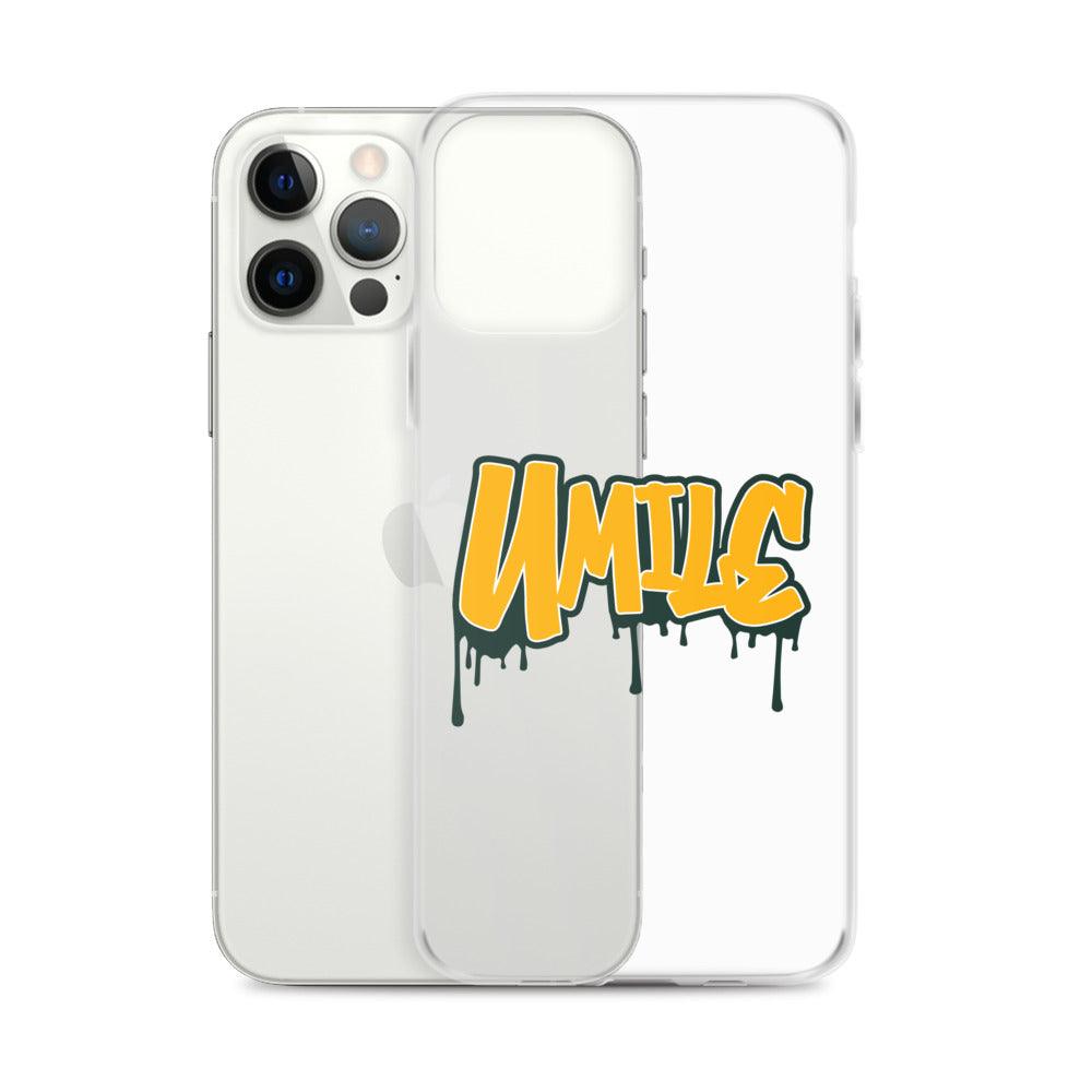 Tedarrell Slaton Jr. “UMILE” iPhone Case - Fan Arch