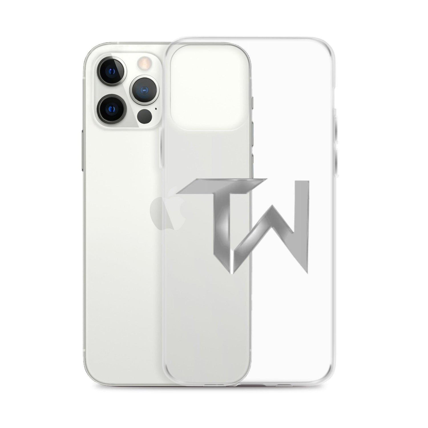 Tre White  "TW" iPhone Case - Fan Arch