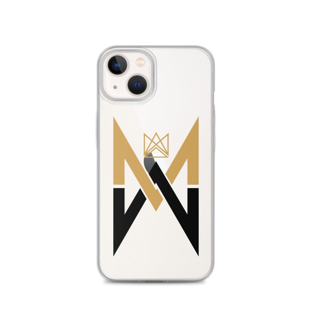 Malachi Wideman "MW" iPhone Case - Fan Arch