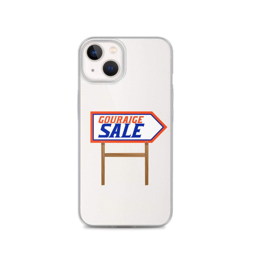 Richard Gouraige "Gouraige Sale" iPhone Case - Fan Arch