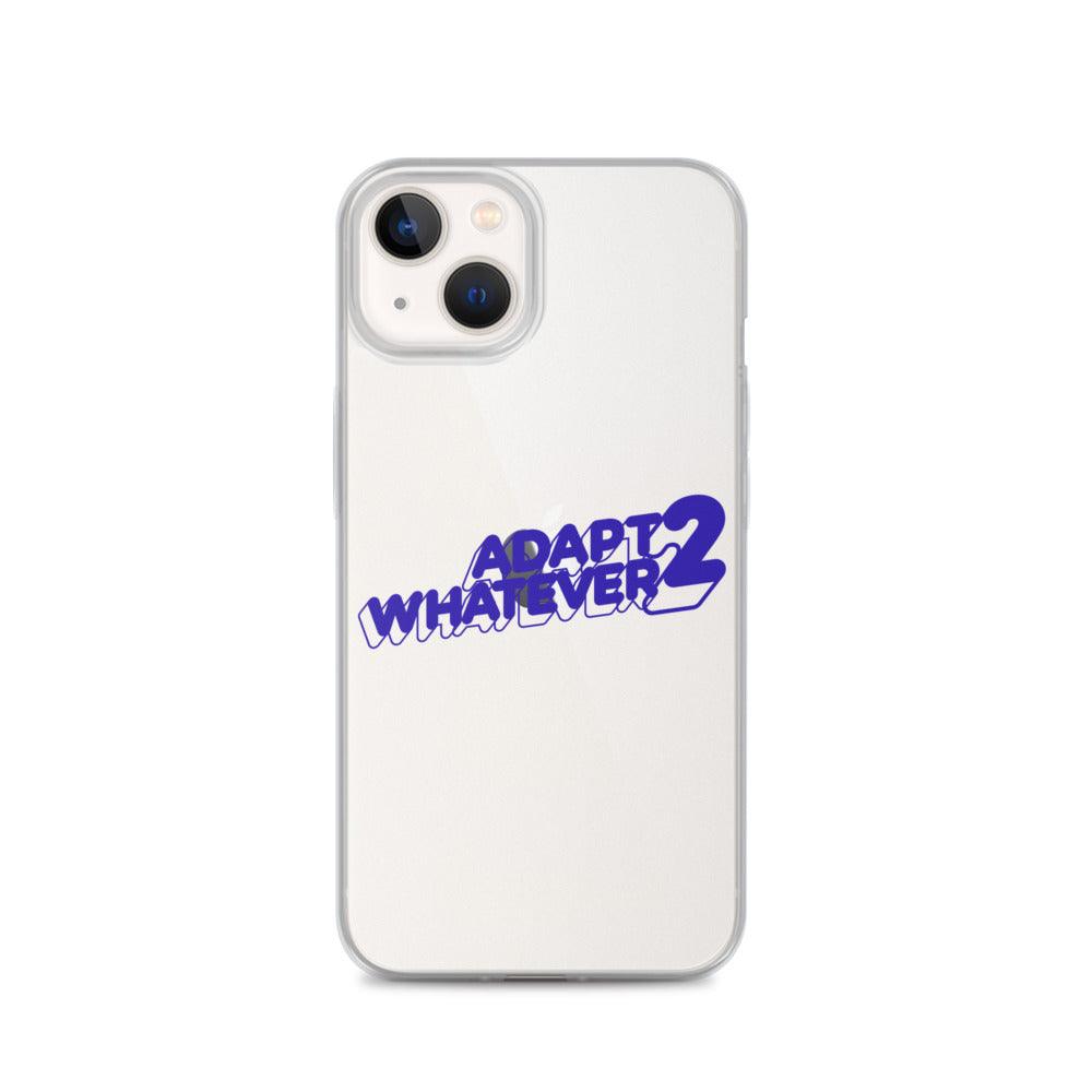 Korey Banks Jr. "Adapt 2 Whatever" iPhone Case - Fan Arch