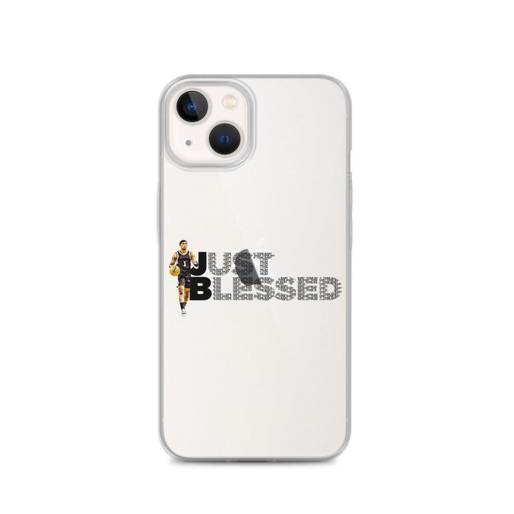 Jordan Burns "Just Blessed" iPhone Case - Fan Arch