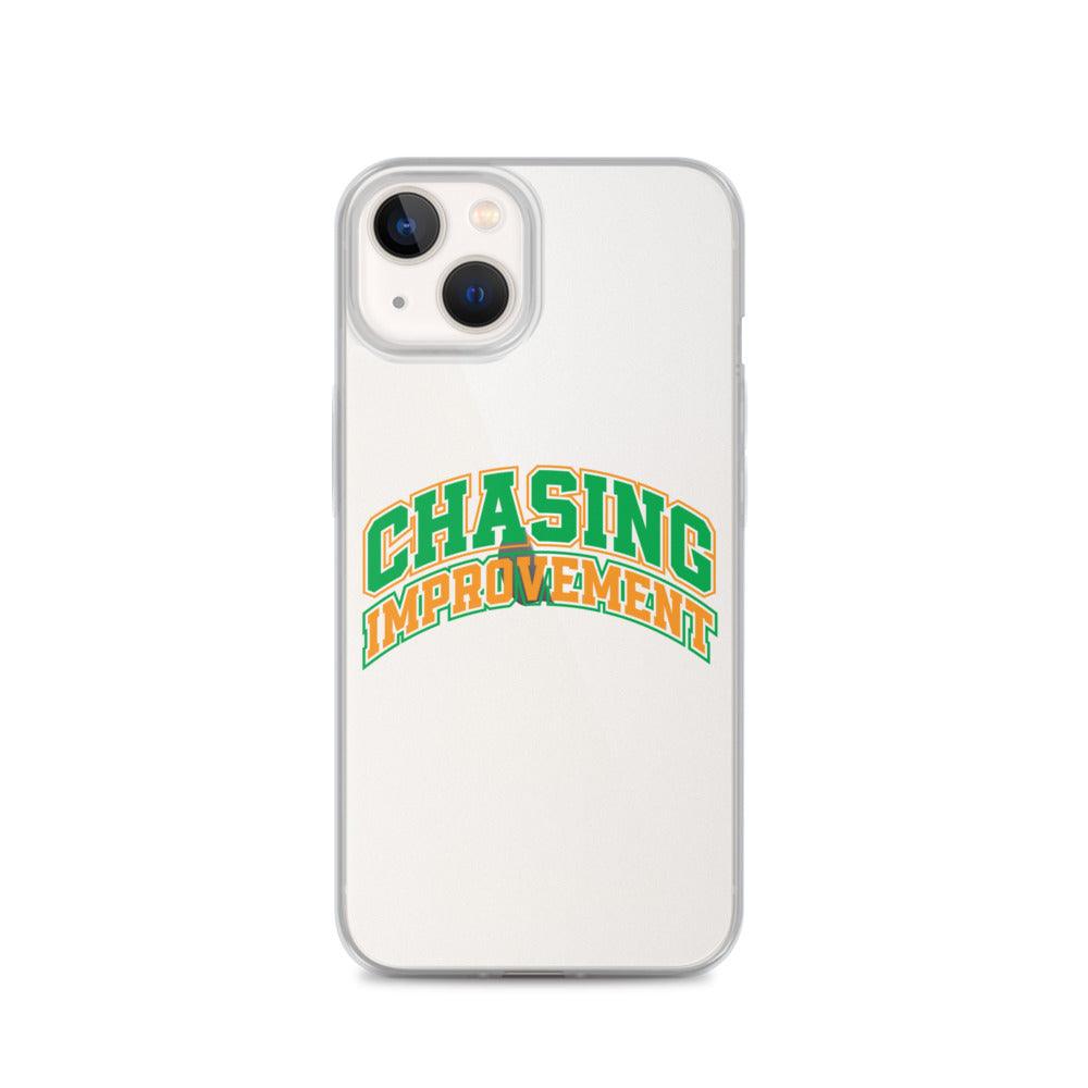 Ashton Washington "Chasing Improvement" iPhone Case - Fan Arch