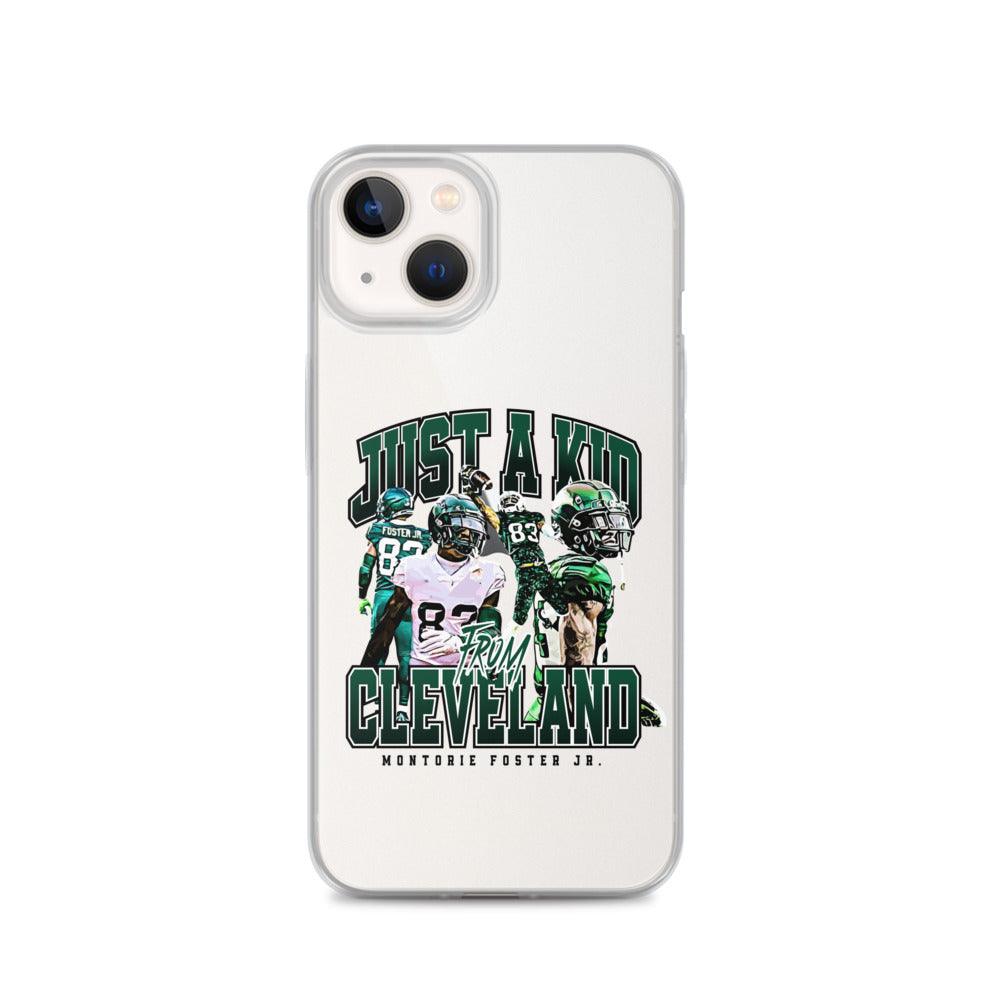 Montorie Foster Jr. “Scripted” iPhone Case - Fan Arch