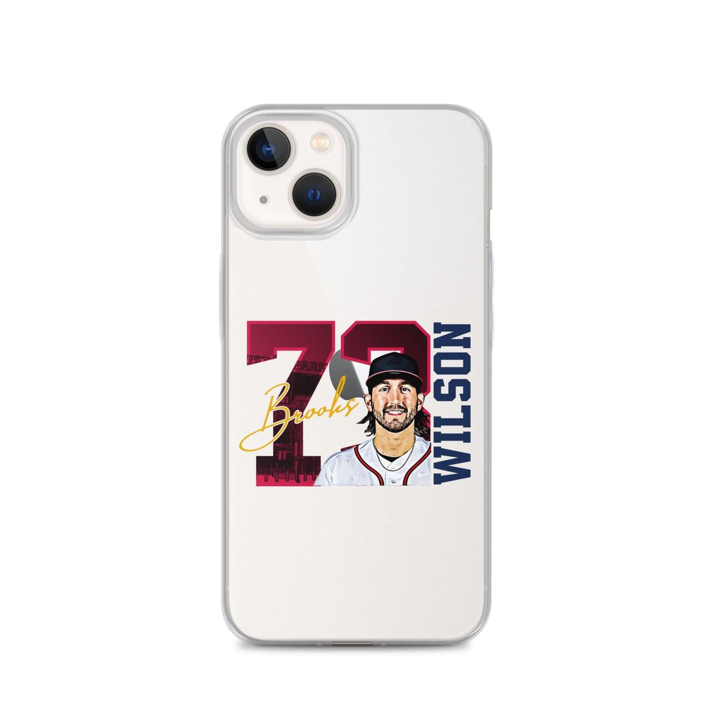 Brooks Wilson "Lineup" iPhone Case - Fan Arch