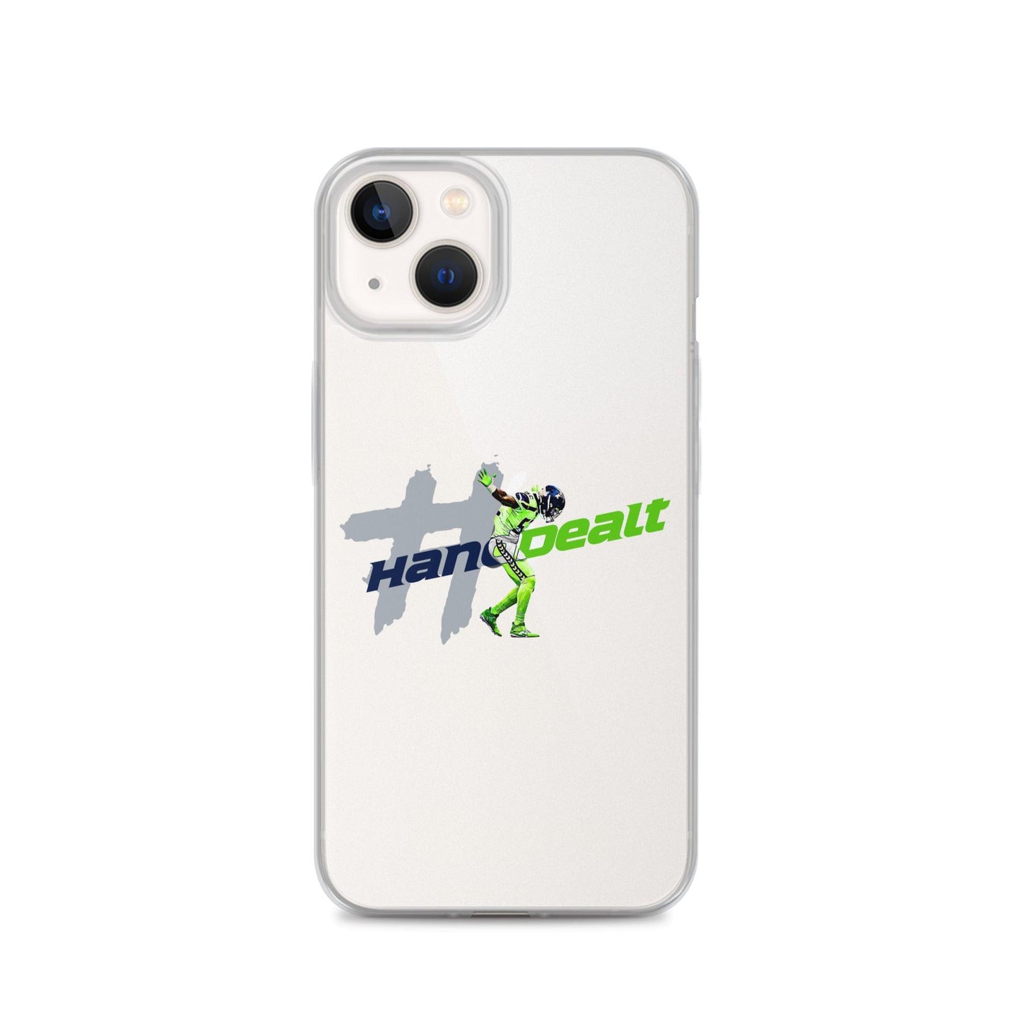 Darrell Taylor Jr. "#HandDealt" iPhone Case - Fan Arch