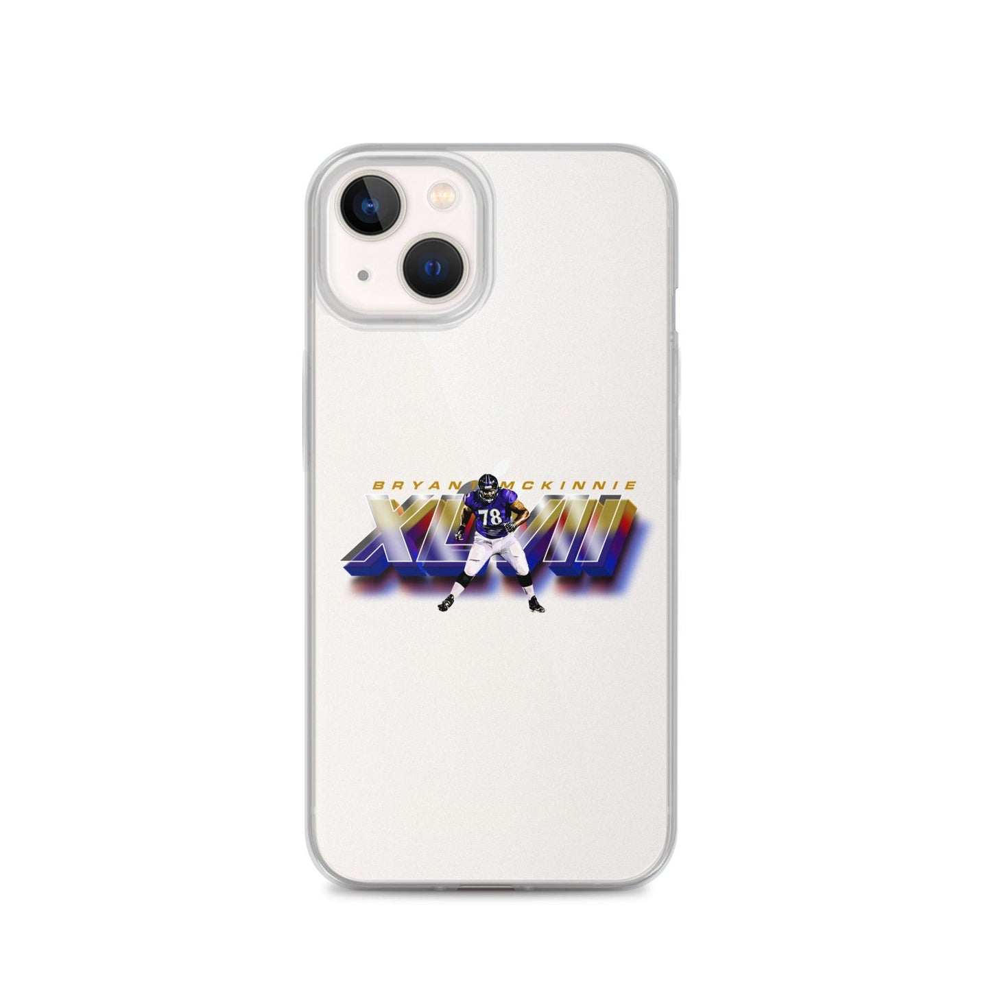 Bryant McKinnie "XLVII" iPhone Case - Fan Arch