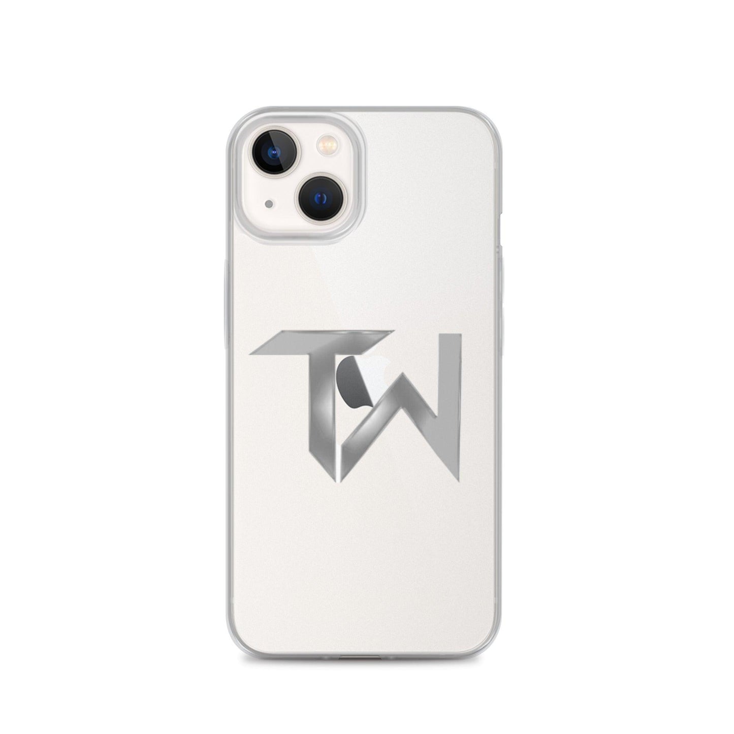 Tre White  "TW" iPhone Case - Fan Arch