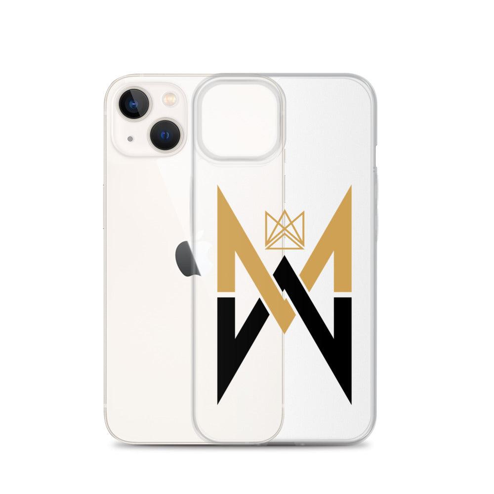 Malachi Wideman "MW" iPhone Case - Fan Arch