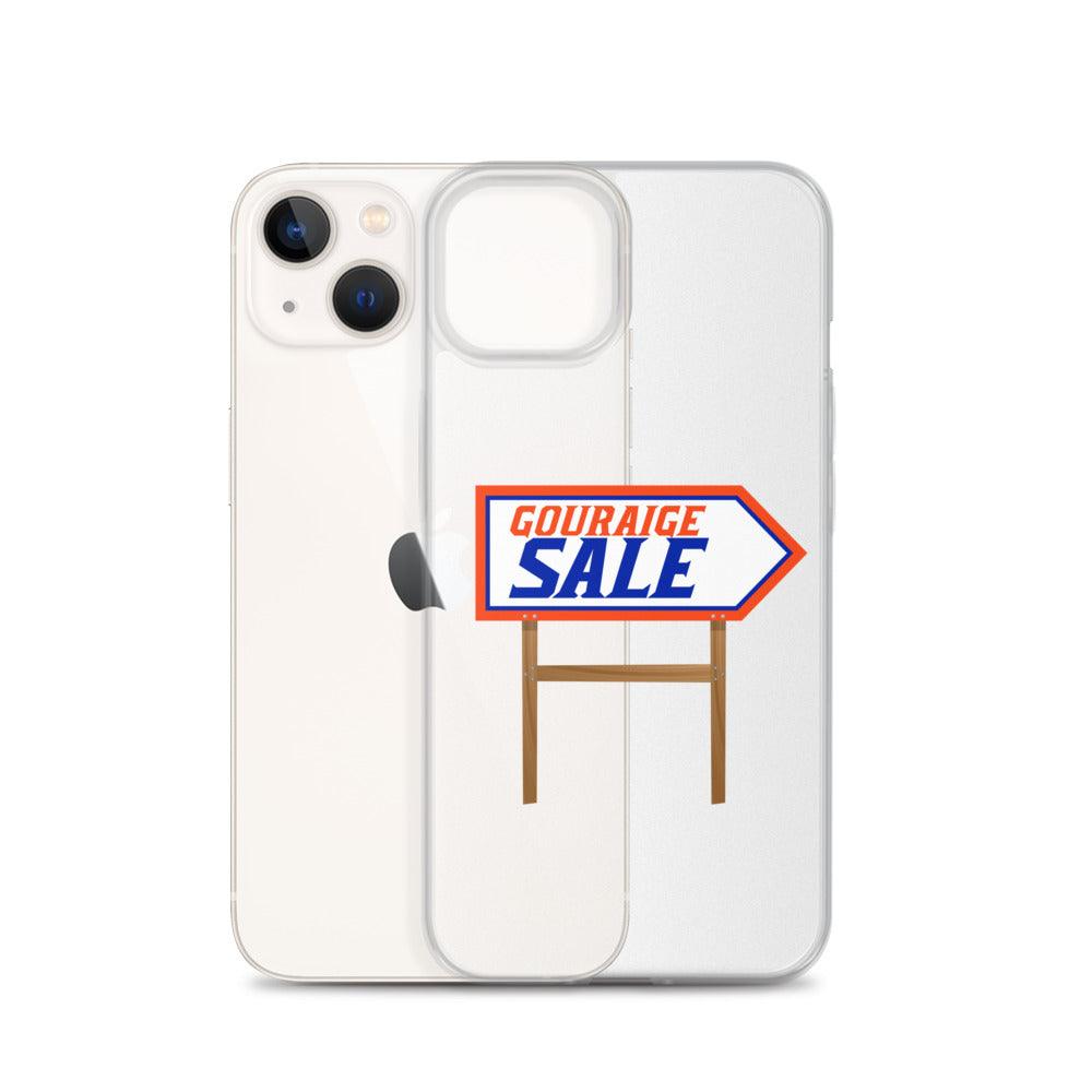 Richard Gouraige "Gouraige Sale" iPhone Case - Fan Arch