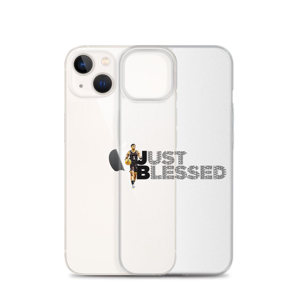 Jordan Burns "Just Blessed" iPhone Case - Fan Arch