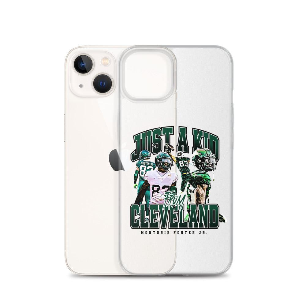 Montorie Foster Jr. “Scripted” iPhone Case - Fan Arch