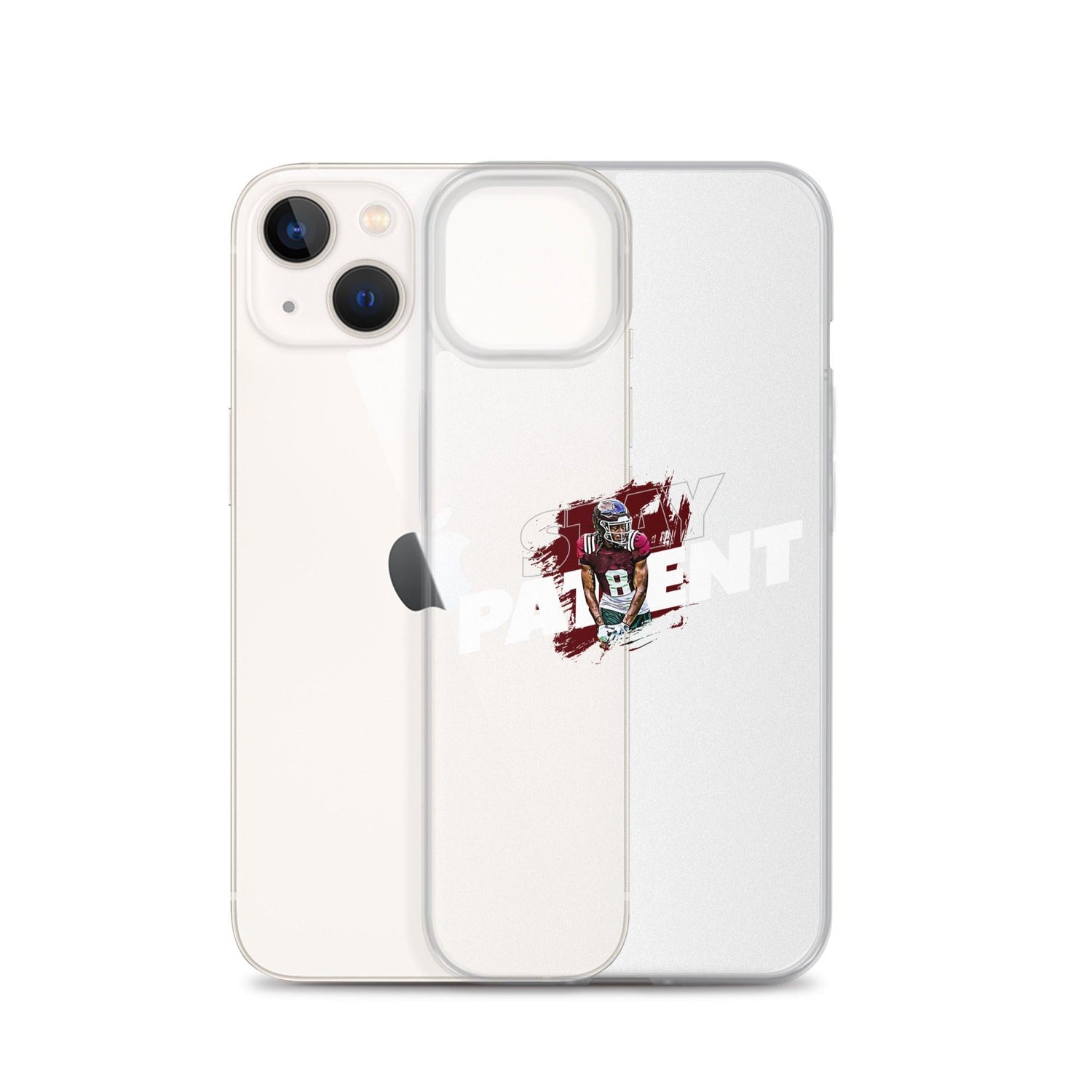 Yulkeith Brown "Stay Patient" iPhone Case - Fan Arch