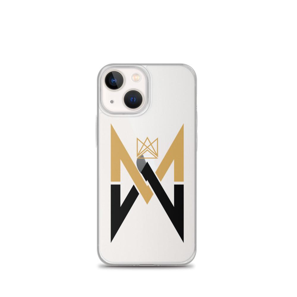 Malachi Wideman "MW" iPhone Case - Fan Arch