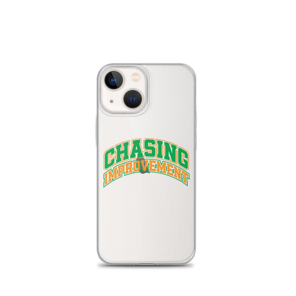 Ashton Washington "Chasing Improvement" iPhone Case - Fan Arch