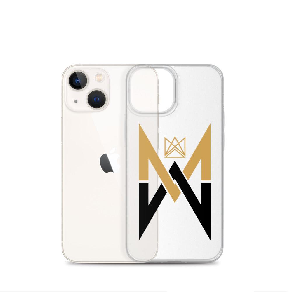 Malachi Wideman "MW" iPhone Case - Fan Arch