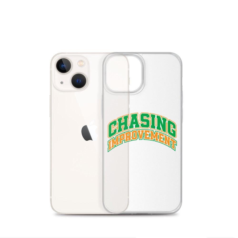 Ashton Washington "Chasing Improvement" iPhone Case - Fan Arch