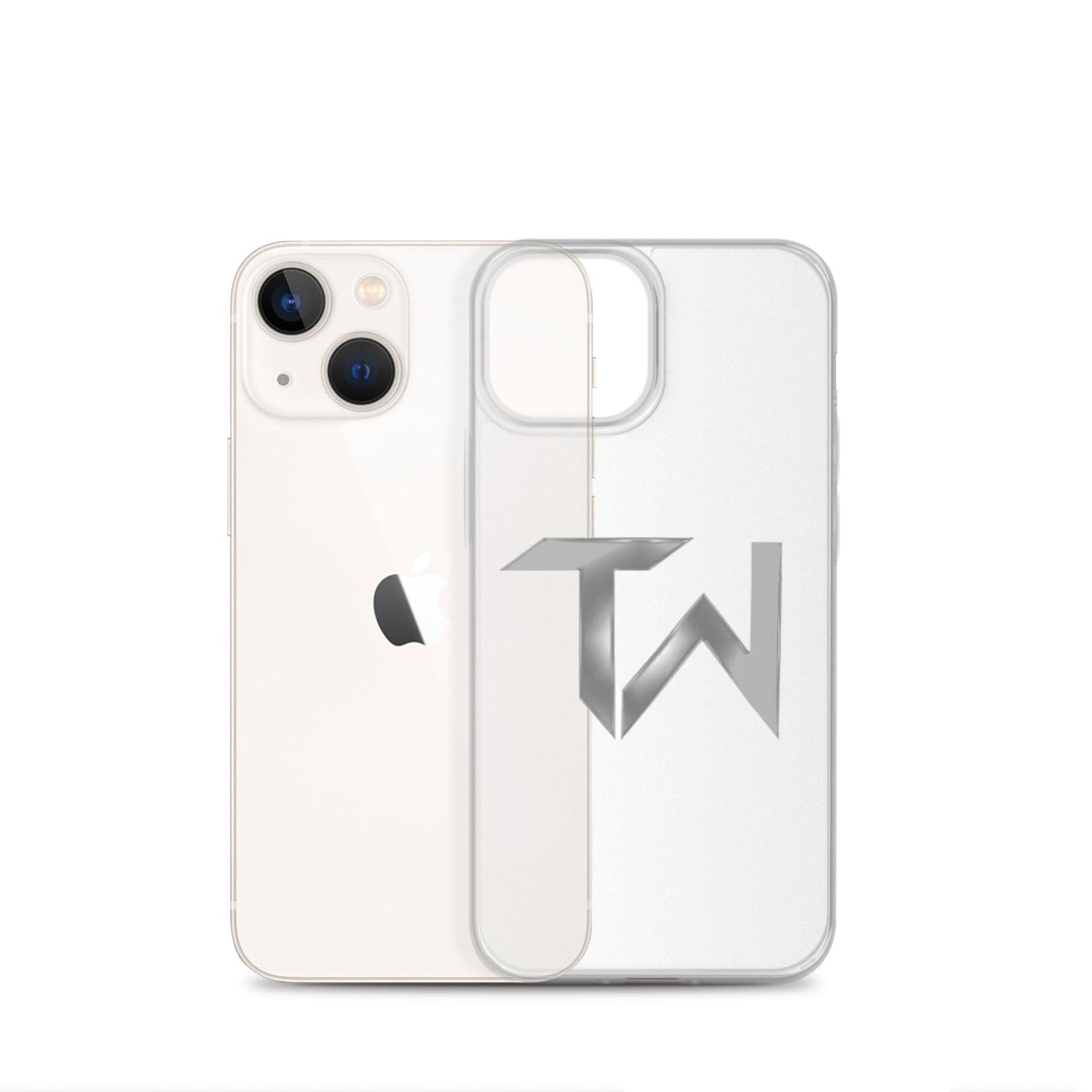 Tre White  "TW" iPhone Case - Fan Arch