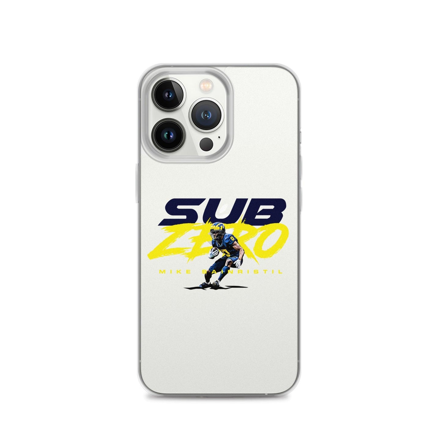 Mike Sainristil "Sub Zero" iPhone Case - Fan Arch