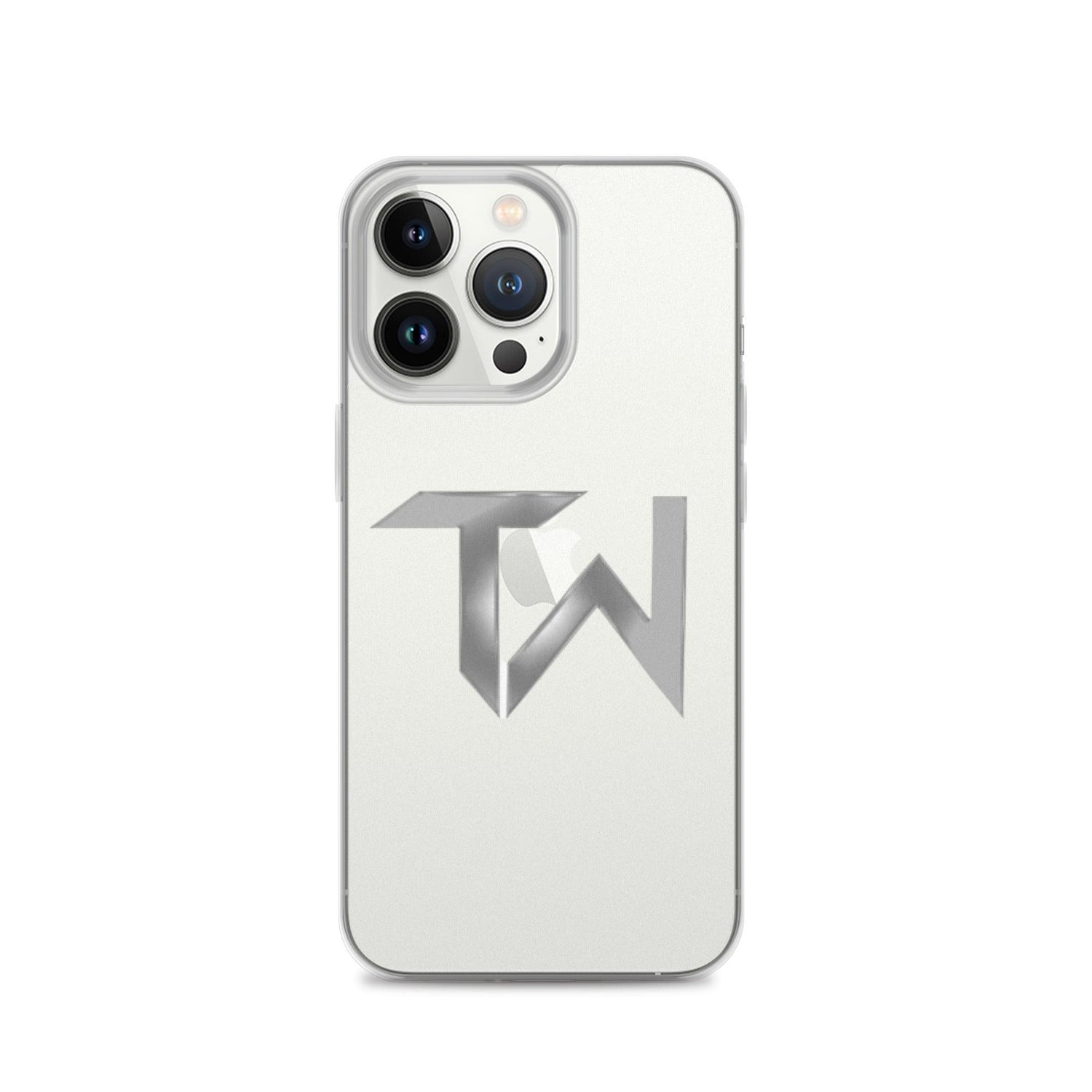 Tre White  "TW" iPhone Case - Fan Arch