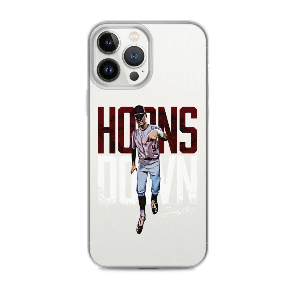 Jack Moss "Horns Down" iPhone Case - Fan Arch