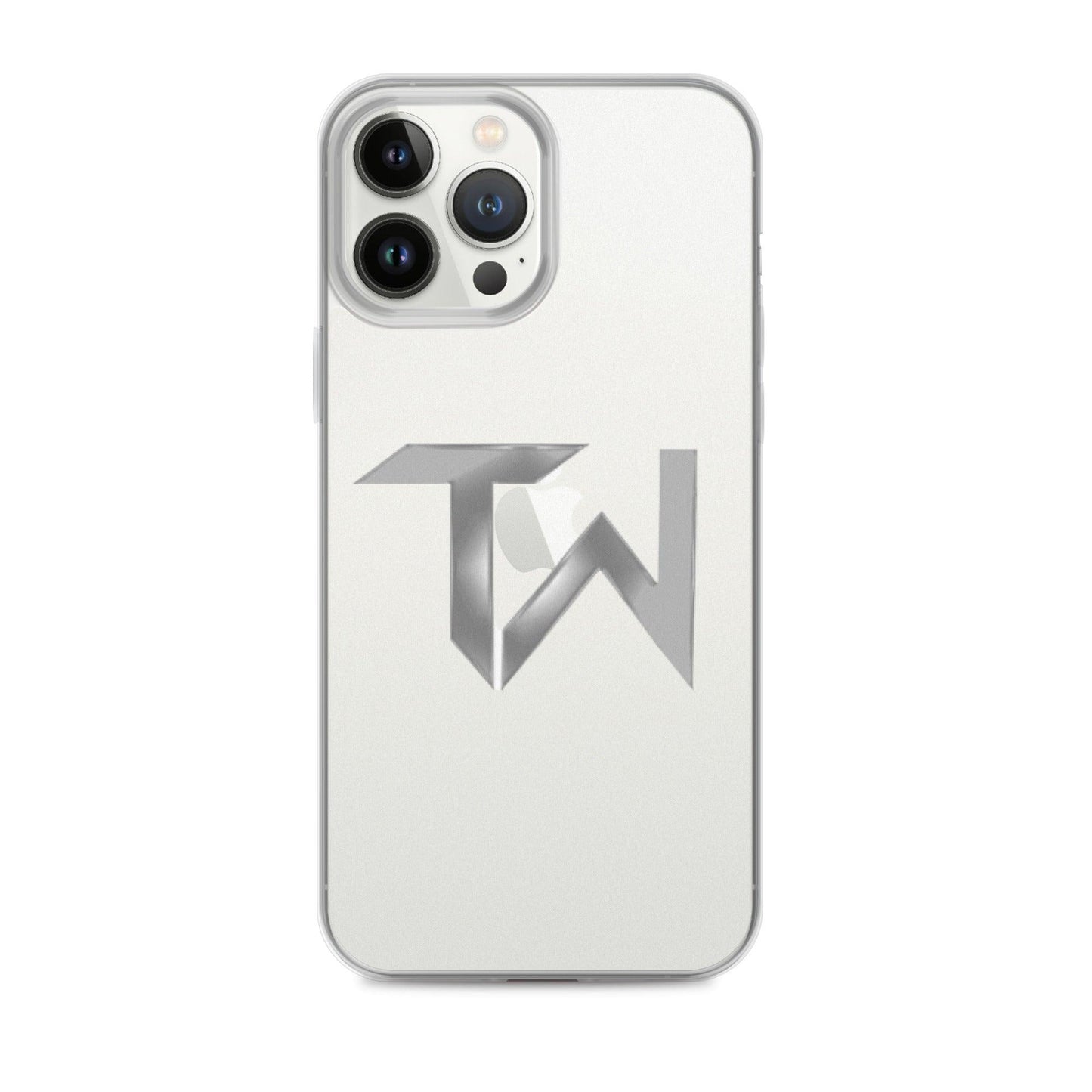 Tre White  "TW" iPhone Case - Fan Arch