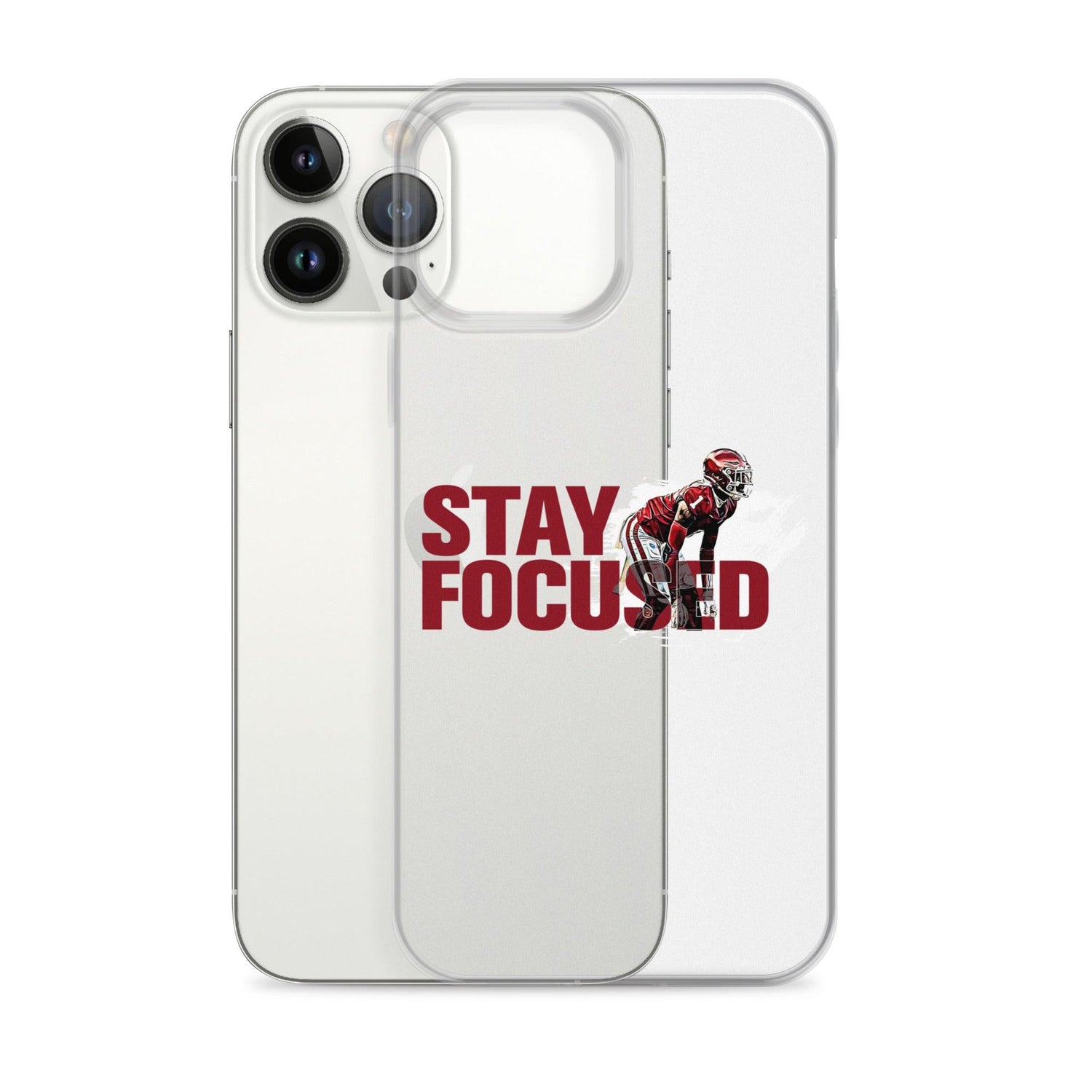 Joshua Eaton "Stay Focused" iPhone Case - Fan Arch
