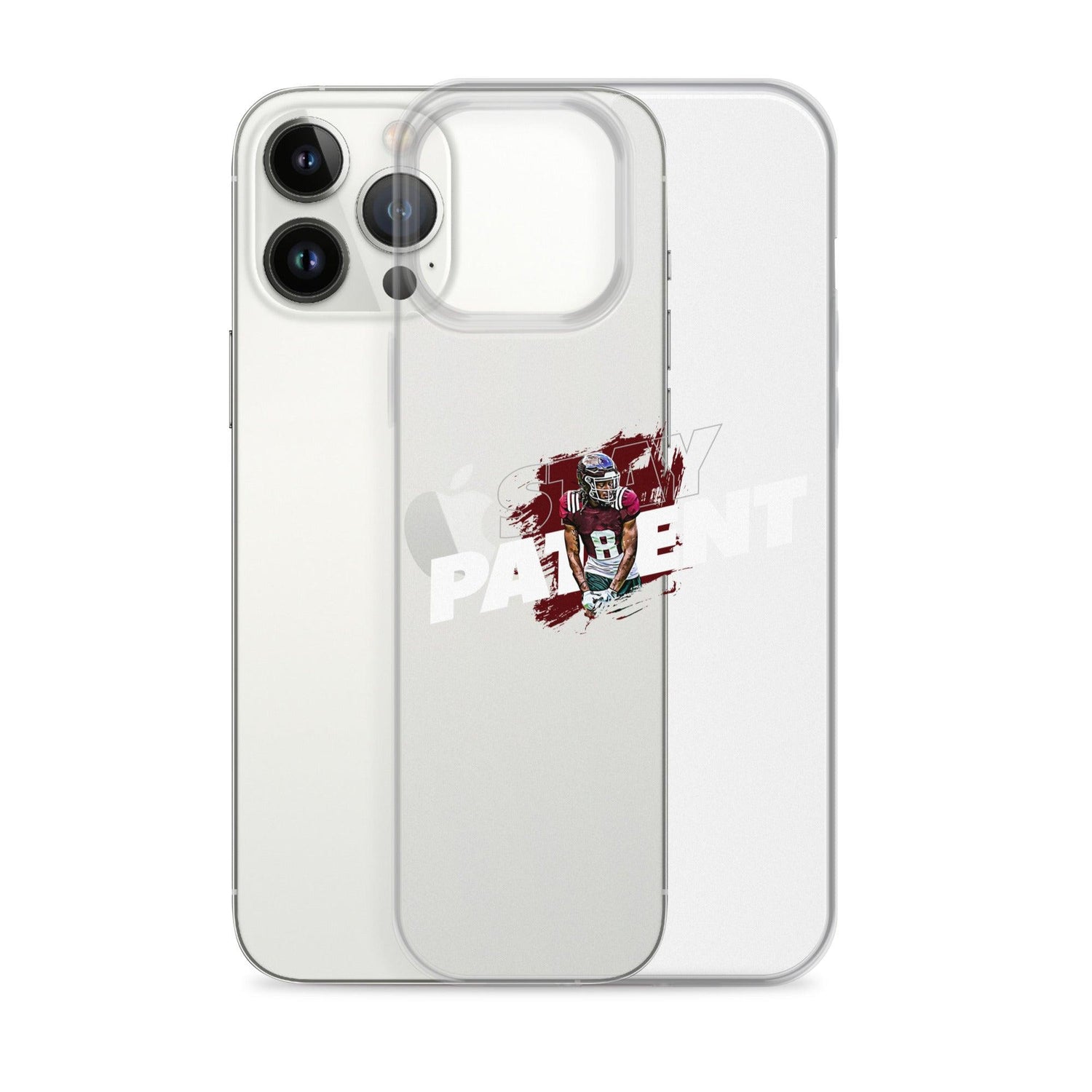 Yulkeith Brown "Stay Patient" iPhone Case - Fan Arch